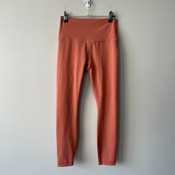 Lululemon Wunder Under High-Rise Tight 28" *Full-On Luxtreme Leggings Orange 6 - Picture 2 of 8
